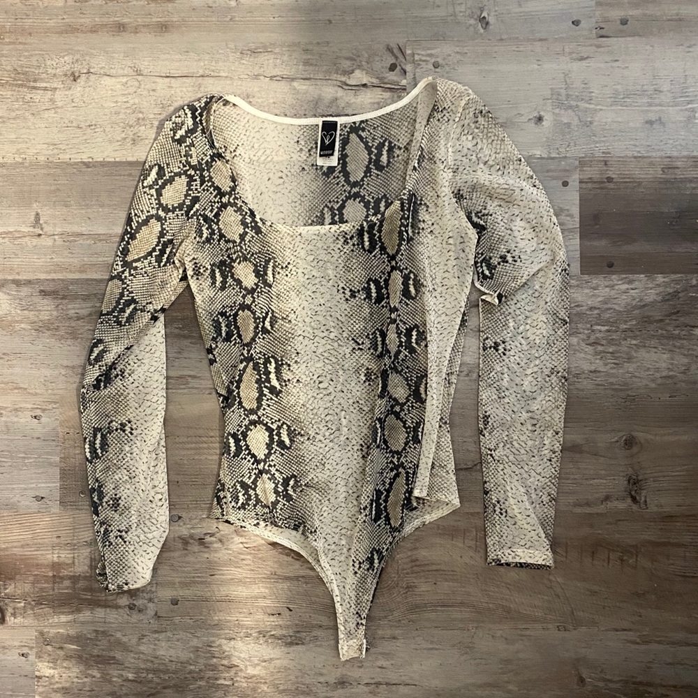 Windsor Mesh Snake Bodysuit